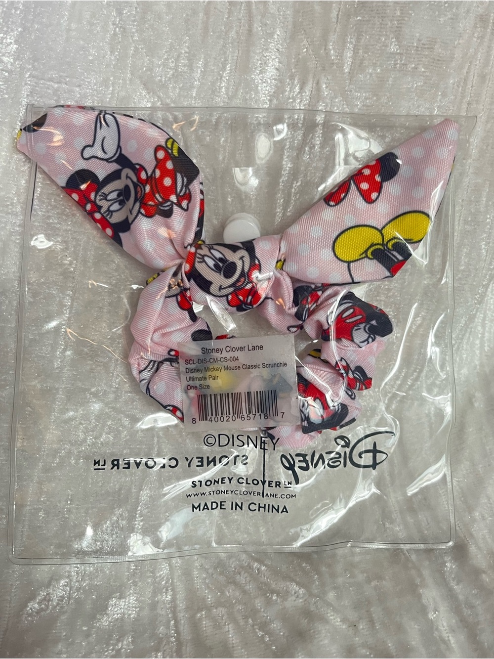 Stoney Clover Lane x Disney Minnie Mouse Classic Scrunchie